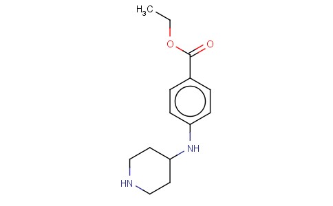4-(PIPERIDIN-4-YLAMINO)-BENZOIC ACID ETHYL ESTER